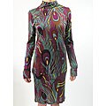 T-Bags Women's Jungle Pattern Dress