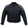 Men's Grey/ Black Motorcycle Jacket