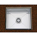 Ticor Square Undermount 16 Gauge Stainless Steel Beveled Kitchen Sink