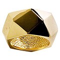 14k Goldplated Octant Spherical Fashion Band