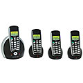DECT 6.0 Answering Machine Phone System with 500-minute Card