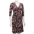 Laundry by Design Women's Crossover Jersey Dress