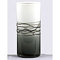 Banded Slate Large Vase