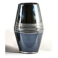 Black Luster Glass Vase