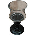 Glass Hurricane Candle Holder