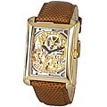 Akribos XXIV Men's Skeleton Automatic Watch