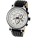 August Steiner Men's White Dial Chronograph Watch