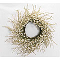 Small Cream Forsythia Wreath