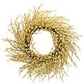 Large Light Yellow Forsythia Wreath 
