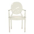 Clear Acrylic Arm Chairs (Set of 2)