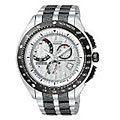 Citizen Eco-Drive Men's Black and Silver Sport Watch