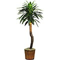 Yucca 65-inch 'Real Touch' Silk Plant