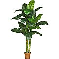Dieffenbachia 84-inch 'Real Touch' Silk Plant
