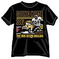 Black 'The Bus Keeps Rolling' Short-sleeve T-shirt
