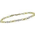 10k Yellow Gold 1/4ct TDW Diamond Bracelet (K-L, I3)