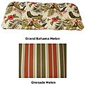 Outdoor UV-resistant Double U-shaped Loveseat Cushion  