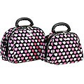 Luca Vergani 2-piece Travel Cosmetic Case Set
