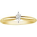 14k Gold 1/3ct TDW Diamond Engagement Ring (I-J, SI2)