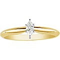 14k Gold 3/8ct TDW Marquise Diamond Engagement Ring (I-J, SI2)