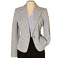 Austin Reed Jacquard Jacket and Silk Blouse Set