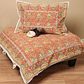 Exotic Flowers Duvet Cover Set (India)