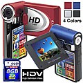 SVP T400 1280x720p HD Camcorder with 8GB SDHC Memory Card