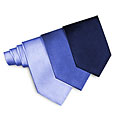 O.H.H.A. Blue Woven Silk Tie