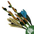 Bouquet of Recycled Paper Medium Stem Flowers (Thailand)