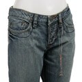 Odyn Women's 'Agent Blu' Slim Bootcut Jeans