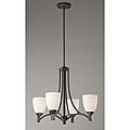Ironwood Streamlined 4-light Iron Chandelier