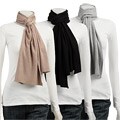 Cashmere Showroom Oversized Cashmere/Bamboo Blend Deck Scarf