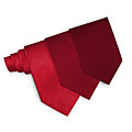 O.H.H.A. Red Textured Cable Woven Silk Tie