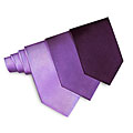 O.H.H.A. Purple Textured Cable Woven Silk Tie