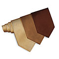 O.H.H.A Textured Cable Brown Silk Tie
