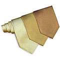 O.H.H.A. Textured Cable Gold Silk Tie