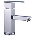 Vigo Flat-handle Faucet with Chrome Finish