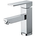 Vigo Flat-handle Faucet with Chrome Finish