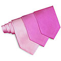 O.H.H.A. Textured Cable Pink Silk Tie