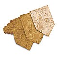 O.H.H.A. Gold Paisley Woven Silk Tie