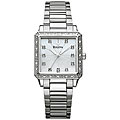 Bulova Women's Stainless Steel Diamond Watch