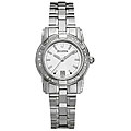 Bulova Women's Steel Round Case Diamond Watch