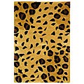 Handmade Soho Leopard New Zealand Wool Rug (2' x 3')