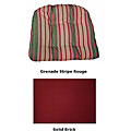 Outdoor UV-resistant Single U-shaped Chair Cushion  