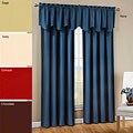 Solid Color Peach Skin Curtain Panel