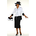 GarMor Women's Plus Size Two-piece Suit