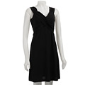 Tiana B. Women's Sleeveless Draped-front Dress