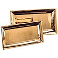 Heavy-gauge Copper-plated Steel Serving Tray