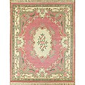 Circlet Pink Floral Rug (5' x 8')