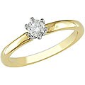 14k Gold 1/3ct TDW Diamond IGL Certified Ring (G-H, I1-I2)