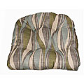 Onyx Waves Indoor Wicker Chair Cushion